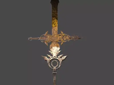 Air element hilt 6 3D model