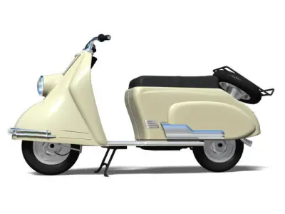 Heinkel Tourist 175A0 3D model