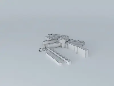 Rochdale, Kolenkit, Bos en Lommerplein, and environment. Amst... Free 3D model