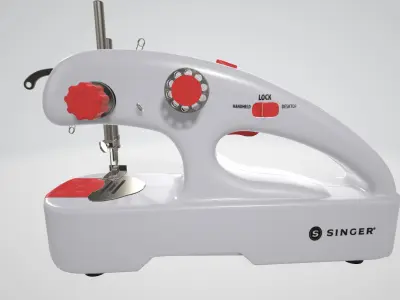 Singer handy electric sewing machine 3D model