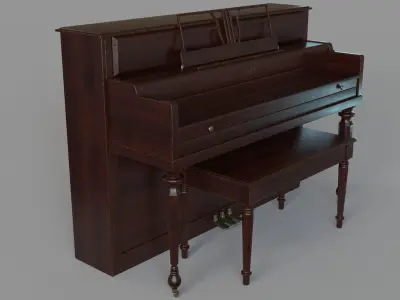 Lester Betsy Ross Spinet 3D model