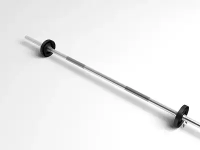 Barbell Adjustable 5kg 3D model