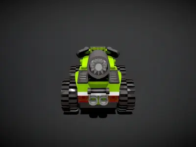 Lego Rocket Rally Buggy 3D model