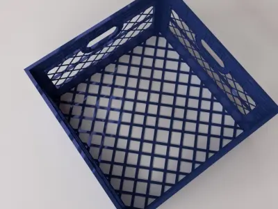 Milk Crate 3D model
