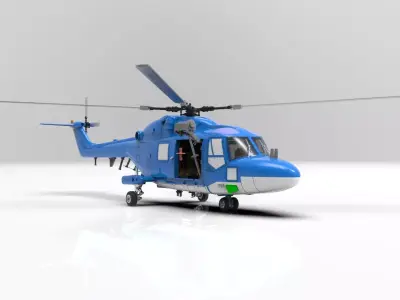 Westland Sea Lynx Mk88 3D model