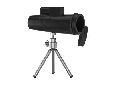 10x52mm Monocular 3D model