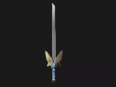 SWORD MODEL Low-poly 3D model purchase