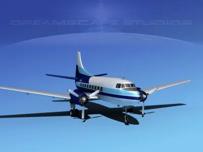 Martin 202 Private 3D model