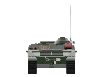  Canon d assaut de 105 tank  3D print model