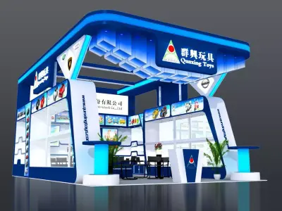 Exhibition - Area - 9X6-3DMAX2010-0108 3D model