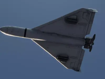 Kamikaze Military Drone Shahed 3D model