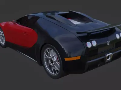 bugatti veyron 3D model