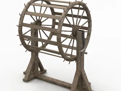 Breaking Wheel 3D model