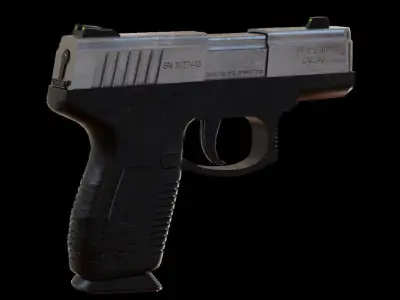 Taurus pt 320 Pistol 3D model 3D model