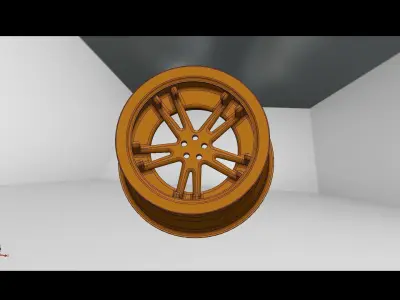 20 inch rim 3D model