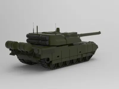Leclerc tank 3D model