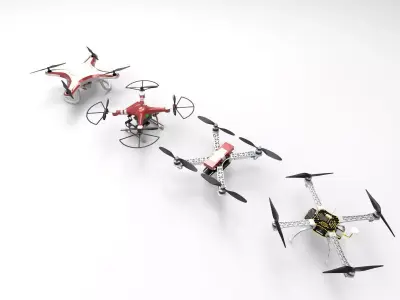 Drone 4 type 2A 3D model