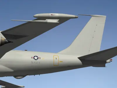 Boeing E6 Mercury 3D model