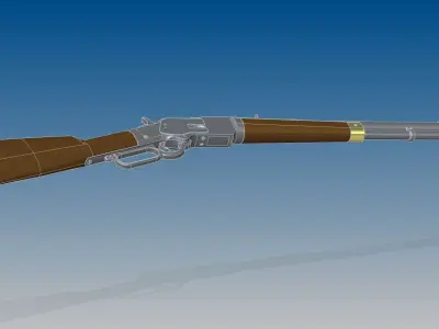 Winchester M1873 3D model