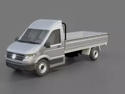 Volkswagen Crafter Pickup Truck 3D model