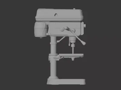 Drill Press Machine 3D model