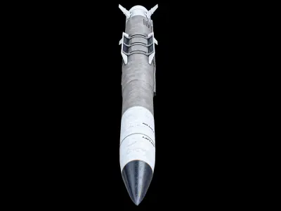 PAC-3 MSE Air Defense Missile PBR 3D model
