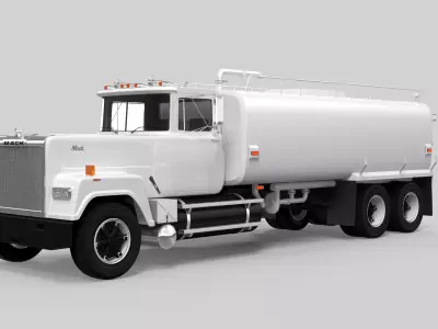 Super-Liner Water Truck 3D model