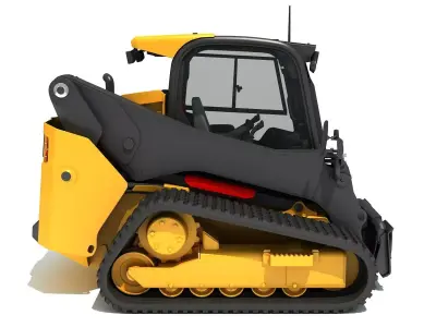 Mini Skid Steer Loader 3D model