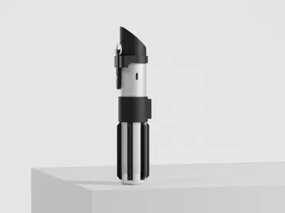 Darth Vader lightsaber three fourth scale STL 3D print model