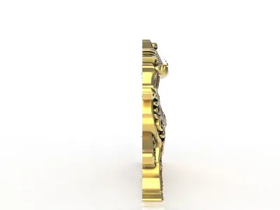 chaise Hip Hop Brooch 3D print model