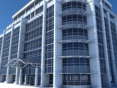 Office Building 707 3D model