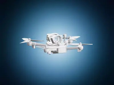 Quadcopter Drone Model 3D print model