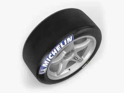 Michelin OZ Racing Combo Low-poly 3D model