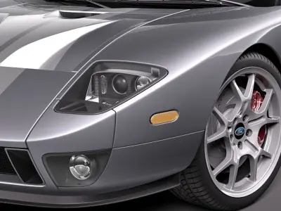 Ford GT40 3D model buy
