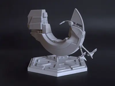 Sith Speeder - Star Wars - 3D Print Ready 3D print model