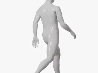  Male mannequin pose 2 PBR 