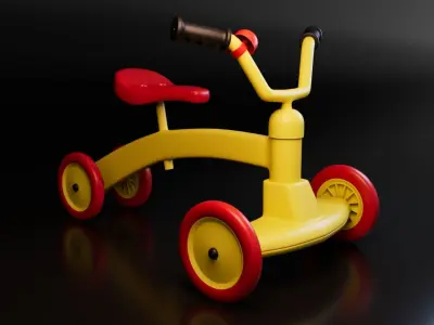 Kids Cycle Free 3D model