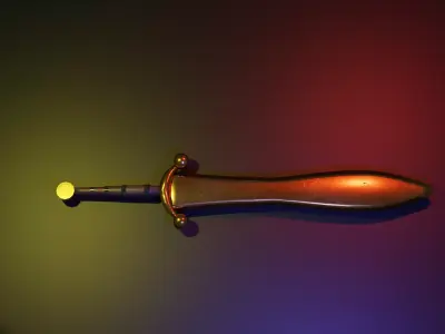 Gladius Sword  Free low-poly 3D model