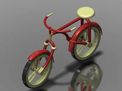 Vintage cycle Free 3D model