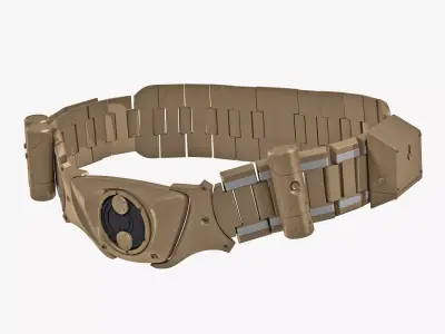 Batman Belt 3D model