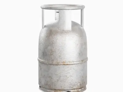 Propane Gas Balon Set  3D model