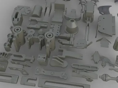 Kitbash pack num1  3D model