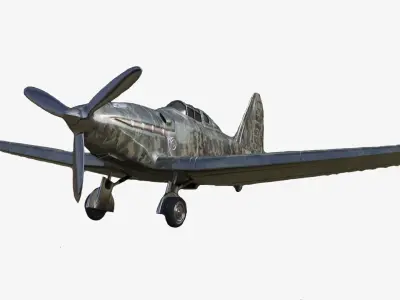  Sukhoi SU-1 plane 3D model