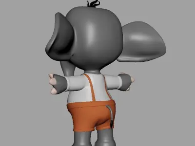 Elephant 3d Model Free 3D model