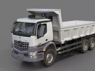 Mercedes Benz Arocs Tipper Truck 3D model