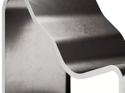 Muuto Dream View Bench 3D model