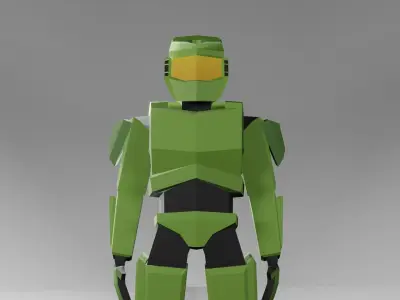 HALO Master Chief 3D model