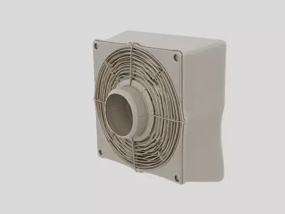Industrial Factory Warning Siren for 3D print 3D model