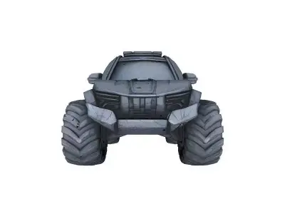 Modern Shape Vehicle 3D Model 3D model by TrinityMesh