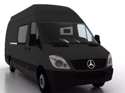Mercedes Benz Sprinter L3H3 2009 Crew Van EU 3D model